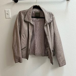 Faux Leather Jacket